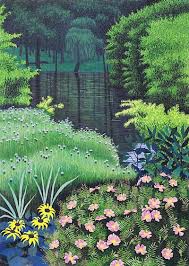 Gordon Mortensen Red River Of The North At Davidson Galleries In 2020 Landscape Art Davidson Galleries Colorful Landscape