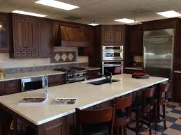Cabinets Display In Our Showroom Dewils Showcase Cabinet Custom Cabinets Kitchen