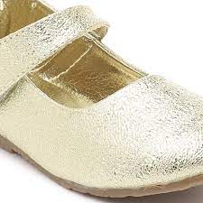 4.3 out of 5 stars. Toddler Girl Sparkle Gold Mary Jane Shoes Springbunny