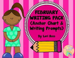 Anchor Chart Writing Prompts Pack February Theme