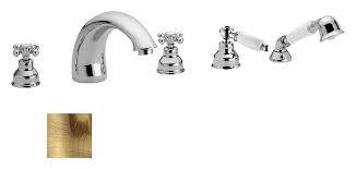 A guide with instructions for replacing a tub spout diverter gate kit. Paffoni Vlv044br Viola Bathtub Faucet With Diverter And Extractable Shower Bronzed Vieffetrade