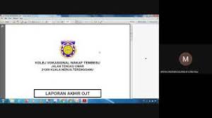 We did not find results for: Taklimat Penulisan Laporan Akhir Ojt Youtube