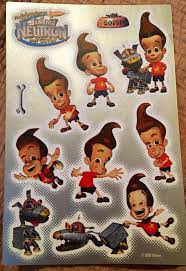 Vintage Jimmy Neutron Stickers - Etsy