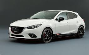 White 2015 Mazda 3 Hatchback With Black Rims Google Search Mazda 3 Hatchback Mazda Mazda 3 Hatch
