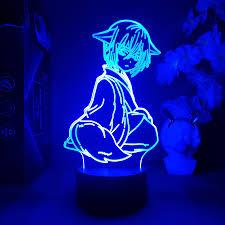Kamisama Love Kiss Anime Figure Tomoe 3D LED Night Light Colorful Gifts  Bedroom Table Decor Chibi Tomoe USB Powered Manga Lamp 