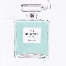 Big canvas paintings for home decor. Turquoise Chanel Perfume Bottle Wall Art Products Bookmarks Design Inspiration And Ideas