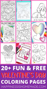 These alphabet coloring sheets will help little ones identify uppercase and lowercase versions of each letter. 20 Valentines Coloring Pages Happiness Is Homemade