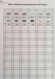 Polychromos Color Chart 9232033 Muskateller Info