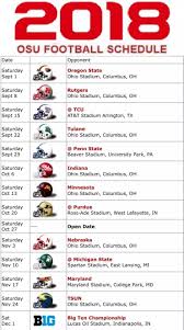 Schedule Ohio State Football Ohio Football Ohio State Buckeyes Room