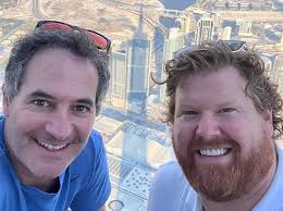 Partner Russell Sherman and Managing Director Trevor Gibbons paid a visit  to our new Abu Dhabi office where they met up with the head of our MENA  team Diana Estupinan for a