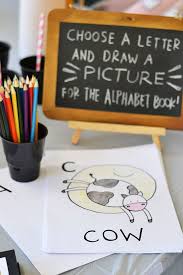 C Is For Cow Baby Shower Book Baby Shower Fun Baby Shower Guest Book