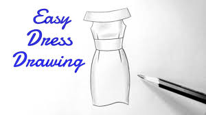How To Draw A Beautiful Girl Dress Drawing Design Easy Fashion Illustration Dresses Drawing Tutorial Youtube A bride can look many different ways.