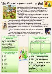 Tingkah laku langsang/agresif merupakan tingkah laku yang lumrah, berada di sekitar kita. Reading Comprehension With Moral The Grasshopper And The Ant Reading Comprehension Reading Comprehension Lessons Reading Comprehension Texts