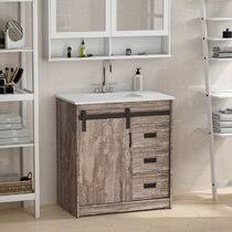 Where can i get 30 inch bathroom vanities? 30 Inch Modern Farmhouse Bathroom Vanities You Ll Love In 2021 Wayfair