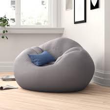 New varieties of bean bag chairs are more fashion forward and are available in more fabrics and colors. Zipcode Design Large Beanless Bean Bag Chair Lounger Reviews Wayfair