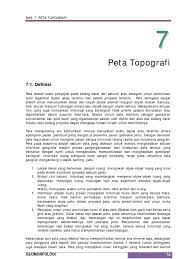 Penafsiran peta topografi 2012 8 penafsiran peta topografi 8.1. 7 Peta Topografi