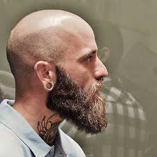 Top 25 Beard Styles For Bald Men Trending In 2018 Bald With Beard Bald Head With Beard Beard Styles Bald