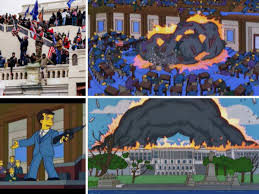 None of those are precisely on the nose, but then the show has a. Us Capitol Violence Did An Episode Of The Simpsons Predict Us Capitol Violence Watch S07e18 Trending Viral News