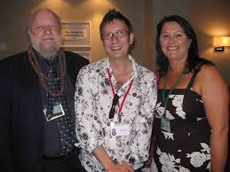 2008 Roy Gillett and Wendy Stacey with Journal editor John…