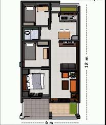 Gambar desain denah rumah minimalis 2 lantai sederhana dan modern ini bisa jadi referensi untuk membangun tempat tinggalmu dan keluarga. 30 Contoh Desain Rumah 6 X 12 Minimalis Terbaru Desain Id