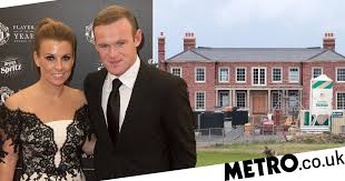 Despite its idyllic location in the cheshire countryside,. 360 Degrees Overview Coleen And Wayne Rooney S Luxury Mansion Flooded During Storm Lorenzo