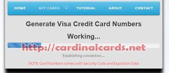 Such websites ask credit card numbers and other supporting information just for security but if you do not want to risk your original card and bank. Get Working Visa Credit Card Numbers Cvv Or Security Code