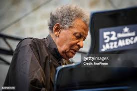 Performance of the South African pianist Abdullah Ibrahim together... News  Photo
