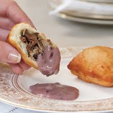 These Short Rib Stuffed Mini Beignets Make A Great Appetizer Short Ribs Food Cooking Recipes