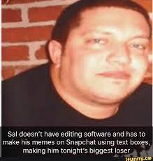 Pin On Funny Sal Vulcano Memes