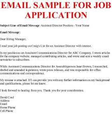Have you ever sent an email like this one in response to a job if you don't even take time to present yourself in your best light within your job application, they might you could write something like job application enclosed: Email Of Interest For Job Sample