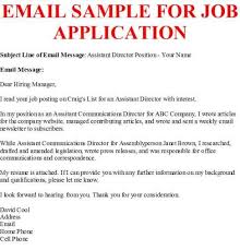 By sample | april 12, 2010. Email Of Interest For Job Sample