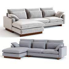 It also comes in quite literally over 100 options for color and fabric. 3d Model West Elm Harmony Sectional Turbosquid 1397341