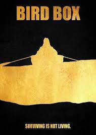 bird box poster by graphix displate bird boxes poster prints minimal movie posters