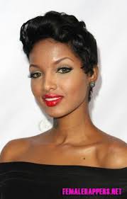 Lola Monroe She Looks Like The African American Marilyn Monroe Cute Hairstyles For Short Hair Short Sassy Hair Short Hair Styles African American