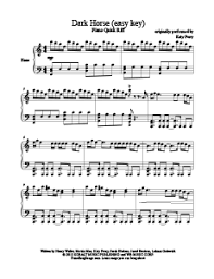 Dark Horse Katy Perry Easy Key Download Free Sheet Music For Over 250 Hit Songs At Www Pianobragsongs Com Sheet Music Flute Sheet Music Easy Sheet Music