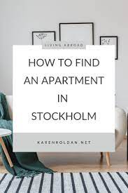 How To Find An Apartment For Rent In Stockholm Finding Apartments Apartment Guide Stockholm