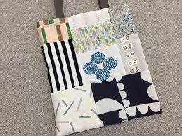 はぎれリメイク ミナペルホネンのハギレでバッグを作りました 猫と布山登山 ミナペルホネン ハンドメイド パッチワーク バッグ 手作り