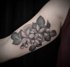 Black And White Orange Blossom Clip Art Orange Blossoms Tattoo By Christina Ramos At Memoir Tattoo Blossom Tattoo Tattoos Christina Ramos