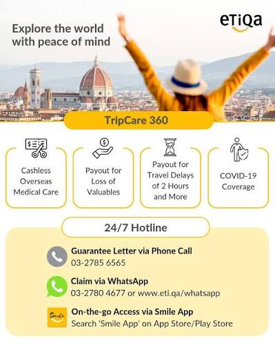 Etiqa TripCare 360 Takaful Gold