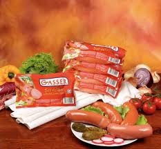 Diese brühwürstse sind etwas größer als die würstel ohne haut von gustos und milder als die meraner würstel. Wurstel Servelade Gasser Da Gr 200 2 Pezzi Paolini Food
