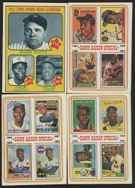 Check spelling or type a new query. Lot Of 4 Hank Aaron Baseball Cards Pristine Auction