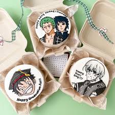 CUSTOM KOREAN BENTO CAKE | SAMEDAY ORDER‼️| BURNT CHEESECAKE🧀 | Anime cake!!  Request your favorite anime character!✨🤩#mynimanami | Instagram