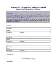 Maybe you would like to learn more about one of these? Muster Eines Vertrages Uber Die Errichtung Einer Gesellschaft
