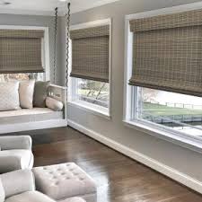 Lighter in options than some of our other woven. Radiance Farmhouse Cut To Size Driftwood Gray Cordless Semi Private Light Filtering Flat Bamboo Roman Shade 35 In W X 64 In L 2208860e The Home Depot