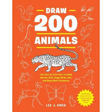 Animals as want to read Draw 200 Animals By Lee J Ames Paperback Target