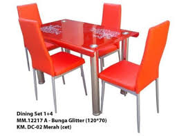 Lihat meja makan minimalis 6 kursi model terlengkap dari ikea dengan harga terjangkau. 1 Set Meja Makan Kaca 4 Kursi Set Modern Minimalis Terlaris Termurah Shopee Indonesia