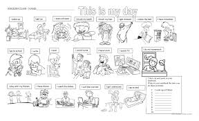 Signup to get the inside scoop from our monthly newsletters. Daily Routines Color Cut And Paste English Esl Worksheets For Distance Learning And Physical Classrooms