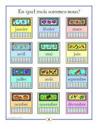 French Months Of The Year Poster Learn French Learning Italian Teaching Posters