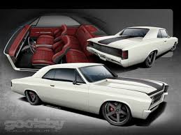 The Hog Ring M M Hot Rod Interiors 1967 Chevelle Custom Red Black Seats Pro Touring Grey Interior Tiburon Interior 1967 Chevelle Chevelle Pro Touring