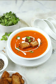 This comforting, creamy tomato soup relies on pantry staples, such as canned whole tomatoes, garlic, onion how to store coffee beans so they stay as fresh as possible. Tomato Soup Recipe Step By Step Video Fun Food Frolic